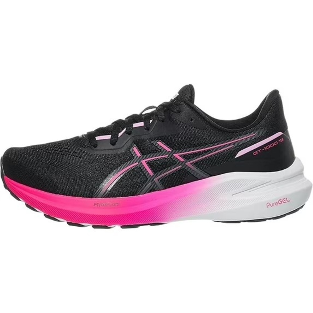 ASICS GT 1000 13 Womens Size 9.5 Running Shoes Black/Pink Sneakers NEW - Picture 3 of 6